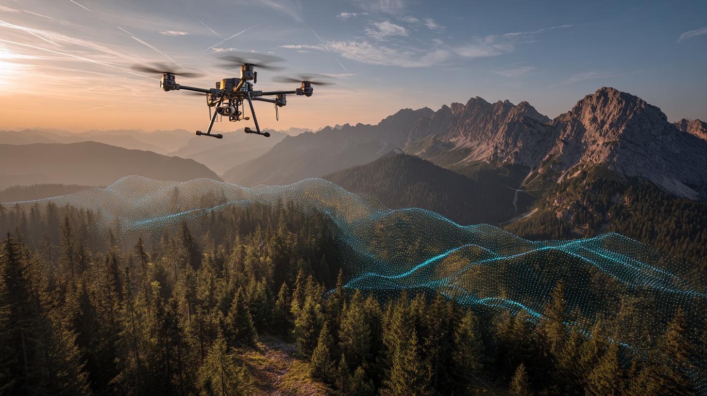 drohnen lidar technologie: Revolutionäre 3D-Luftvermessung für präzise Geländemodelle